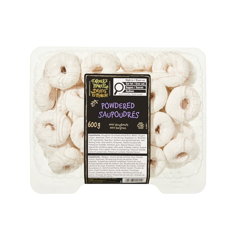 Powdered Mini Doughnuts