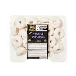 Mini beignes saupoudrés