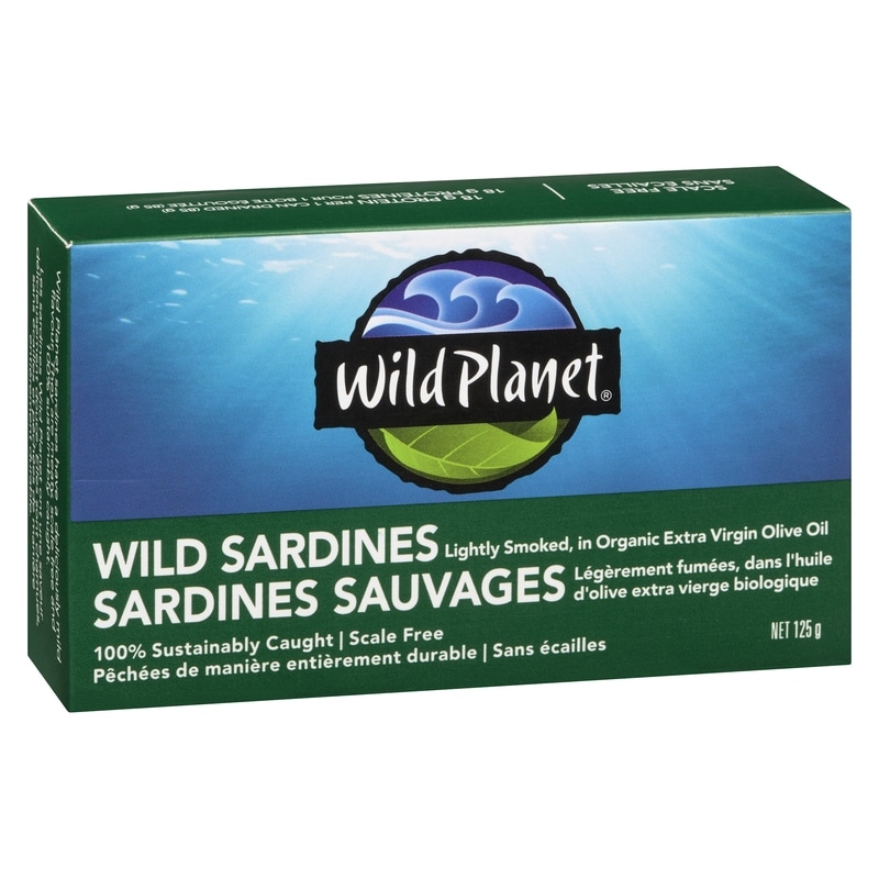 Wild Sardines Lightly Smoked, In Organic Extra Virgin Olive Oil