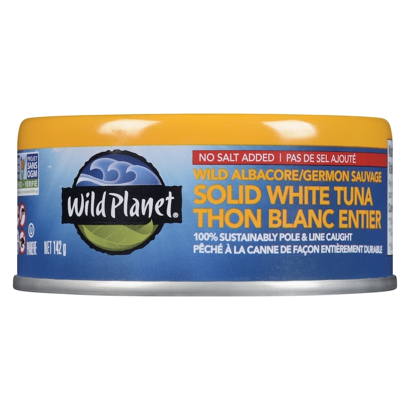 Wild Albacore Solid White Tuna No Salt Added