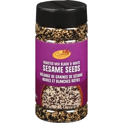 Crown Roasted Mix Black & White Sesame Seeds 120 g, $2.49/100g