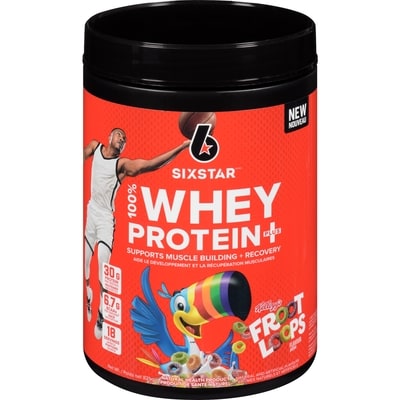 Six Star 100% Whey Protein Kellogg's 821 g, $2.61/100g