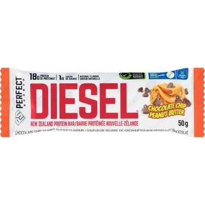 Perfect Sports Diesel Bar, Chocolate Chip Peanut Butter 1 ea, $4.29/1ea