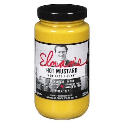 Elman's Hot Mustard 250 ml, $2.32/100ml