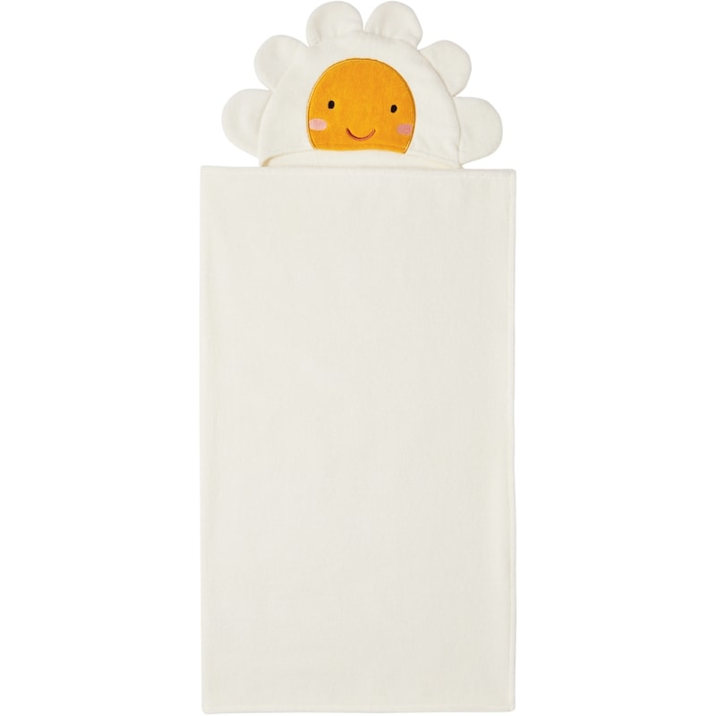 Hooded Bath Wrap, Daisy