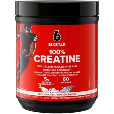 Six Star 100% Creatine 300 g, $11.00/100g