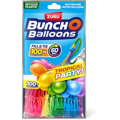 Zuru Bunch O Balloons, Tropical Party 1 ea, $15.00/1ea