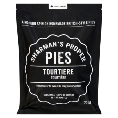 Sharman's Proper Pies Tourtiere 350 g, $3.71/100g