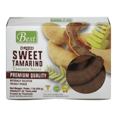 null Tamarin sucré séché 454 g, 1,87 $/100g