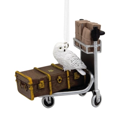 Hallmark Ornament, Resin Figural Trolley Cart 1 ea, $13.00/1ea