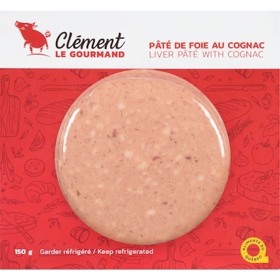 Clement le Gourmand Liver Pâté With Cognac 150 g, $2.86/100g