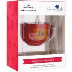 Hallmark Christmas Ornament (Gilmore Girls Luke's Coffee Mug) 1 ea, $13.00/1ea