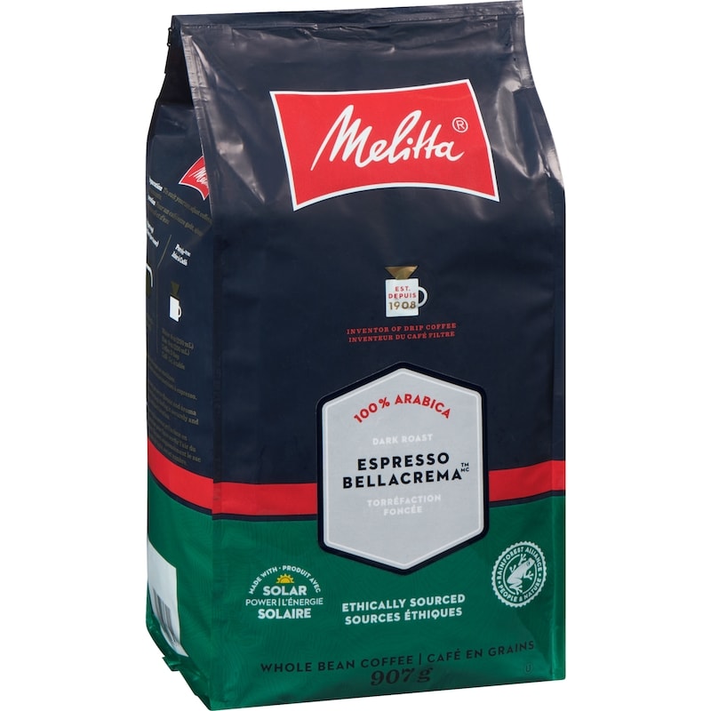 Whole Bean Coffee Dark Roast Espresso Bellacrema