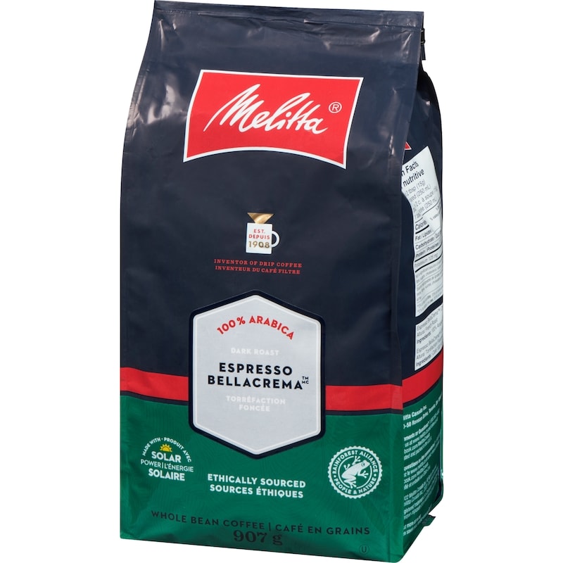 Whole Bean Coffee Dark Roast Espresso Bellacrema