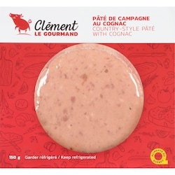 Clement le Gourmand Country-Style Pâté With Cognac 150 g, $2.99/100g
