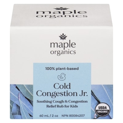 Maple Organics Cold Congestion Jr. 60 ml, $37.48/100ml