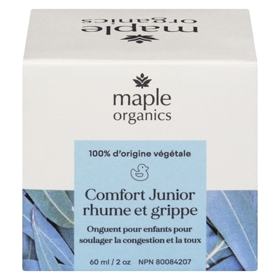 Maple Organics Comfort junior rhume et grippe 60 ml, 37,48 $/100ml