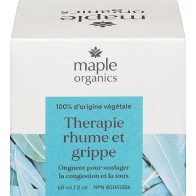 Maple Organics Therapie rhume et grippe 60 ml, 37,48 $/100ml