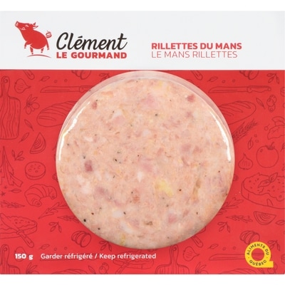Clement le Gourmand Le Mans Rillettes 150 g, $5.99/100g