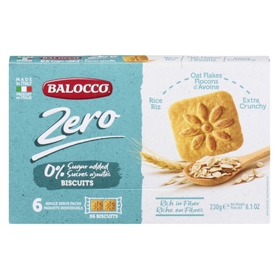 Balocco Zero Shortbread Biscuits With No Added Sugars With Sweeteners 230 g, $1.95/100g