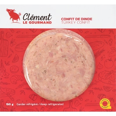 Clement le Gourmand Turkey Confit 150 g, $5.99/100g