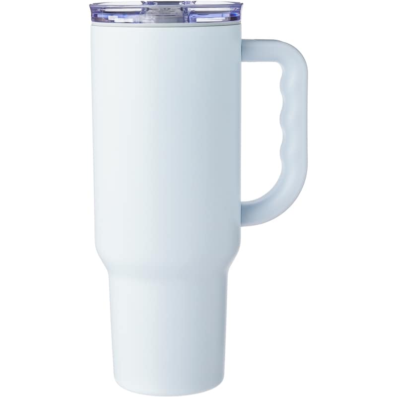 Hot or Cold Stainless Steel Travel Tumbler - Light Blue
