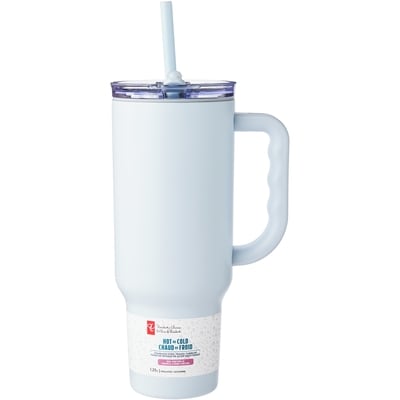 le Choix du Président Tasse de voyage en acier inoxydable Chaud ou Froid – bleu pâle 1 ea, 20,00 $/1ch