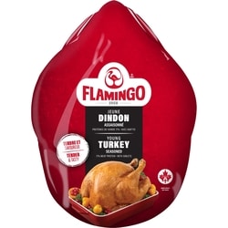 Flamingo Young Turkey Frozen, Seasoned 3-5 KG $2.18/1kg $0.99/1lb