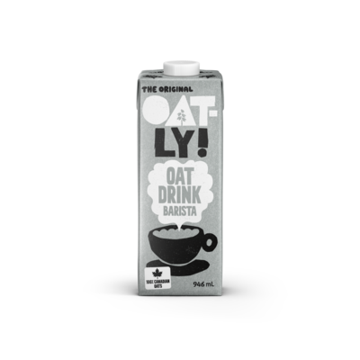 Oatly Barista Oat Drink, Original 946 ml, $0.68/100ml