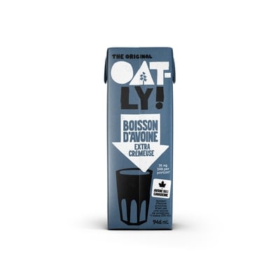Oatly Boisson à l'avoine extra crémeuse 946 ml, 0,63 $/100ml