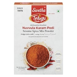 Swetha Telugu Sesame spice mix powder 100 g, 2,29 $/100g