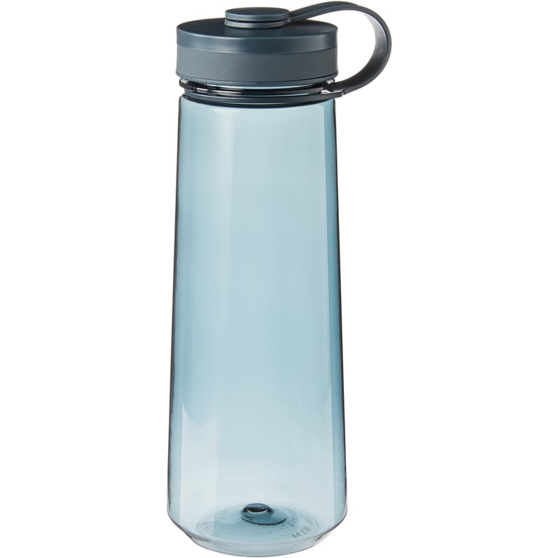 Tethered Lid Tritan Water Bottle - Charcoal