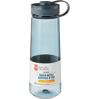 le Choix du Président Bouteille d’eau Tritan avec bouchon attaché à la bouteille − charbon 1 ea, 16,00 $/1ch