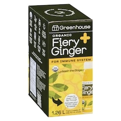 Greenhouse Organic Fiery Ginger - 1260 ml | Zehrs