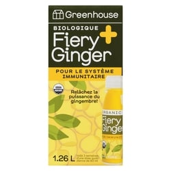 Greenhouse Boîte de shots biologiques Fiery Ginger au gingembre, 21 portions 1260 ml, 2,38 $/100ml
