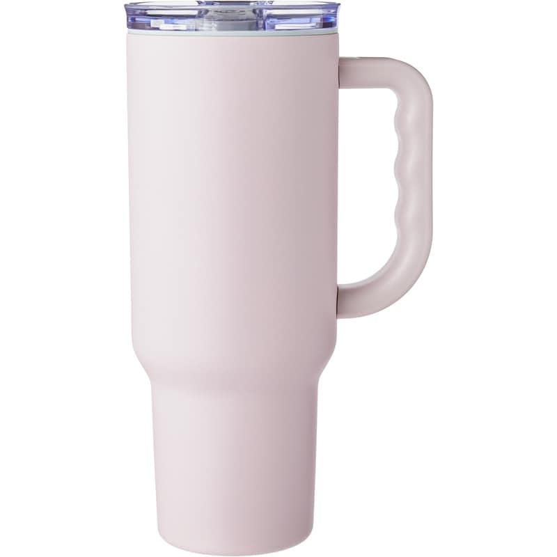 Hot or Cold Stainless Steel Travel Tumbler - Mauve