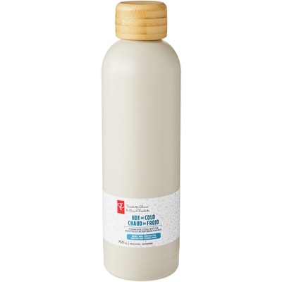 le Choix du Président Bouteille en acier inoxydable Chaud ou Froid – amande 1 ea, 21,00 $/1ch