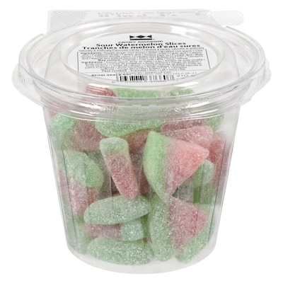 Johnvince Foods Naturally & Artificially Flavoured Candy Sour Watermelon Slices 210 g, $1.43/100g