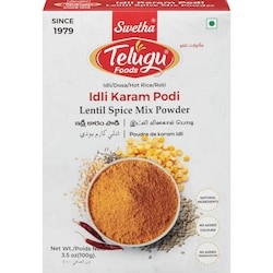 Swetha Telugu Lentil spice mix powder 100 g, 2,29 $/100g