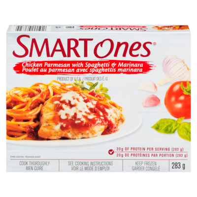 Smart Ones Chicken Parmesan With Spaghetti & Marinara 283 g, $1.59/100g
