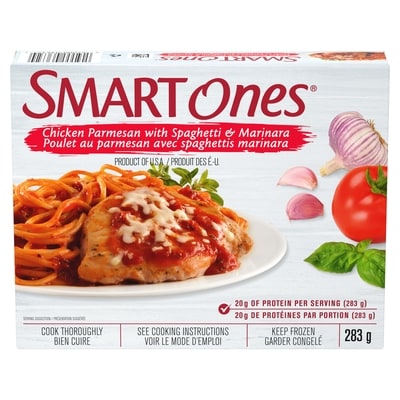 Smart Ones Poulet au parmesan surgelé 283 g, 1,59 $/100g