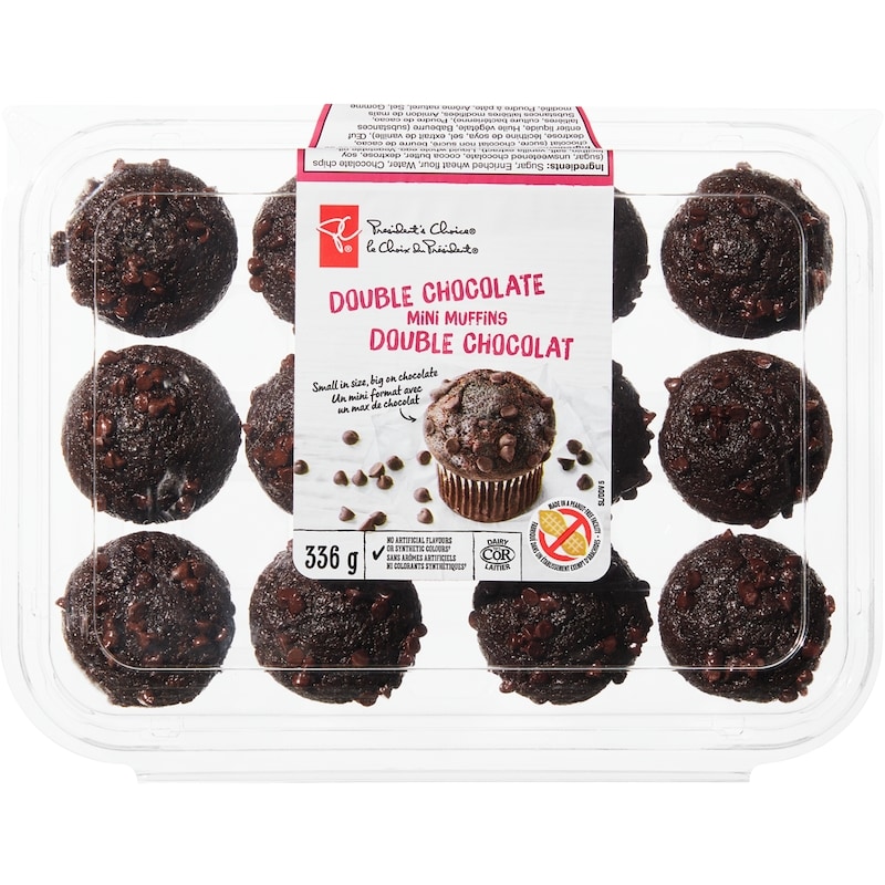 Double Chocolate Mini Muffins