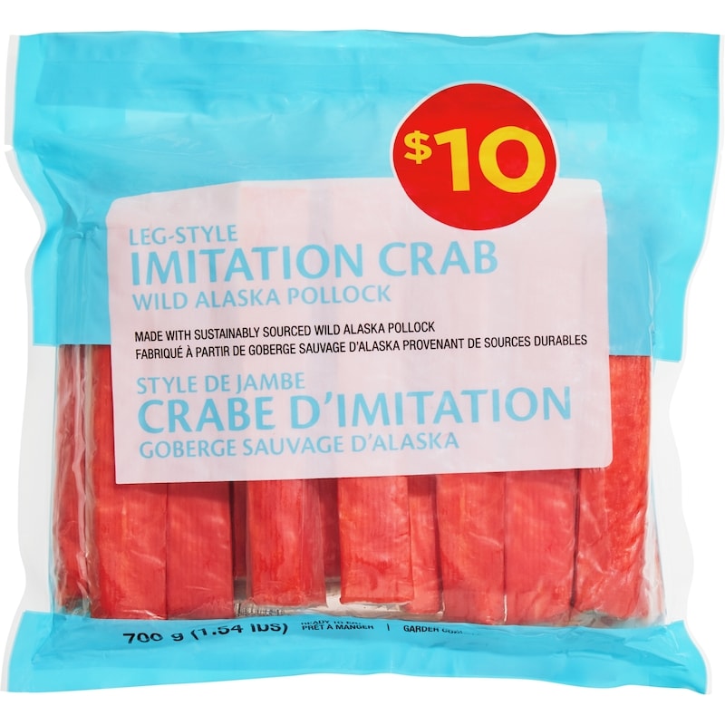 Leg-Style Imitation Crab Wild Alaska Pollock
