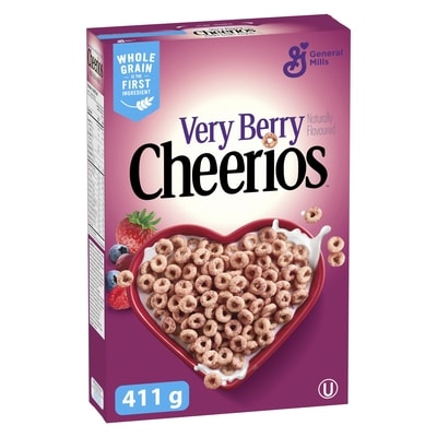 General Mills Very Berry Cereal 411 g, $1.09/100g
