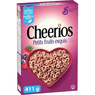 General Mills  Petits fruits exquis Céréales à Base de Grains Entiers 411 g, 1,41 $/100g
