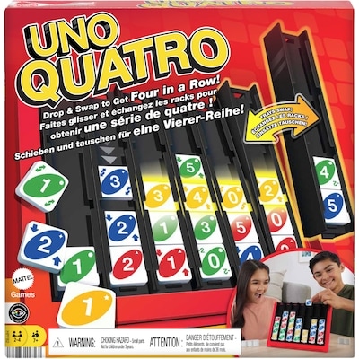Mattel Games UNO® Quatro™ 1 ea, 30,00 $/1ch