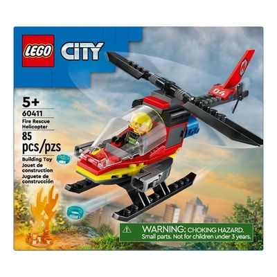 LEGO City Fire Rescue Helicopter 60411 1 ea, $14.00/1ea