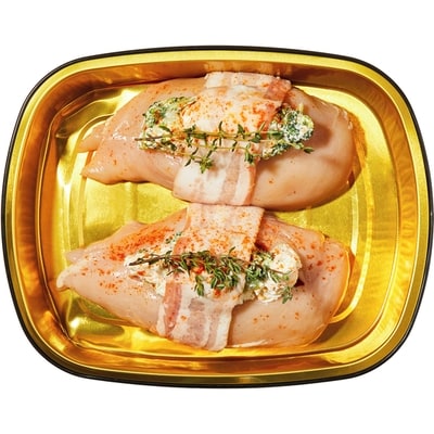 null Poitrine de poulet farcie avec brocoli et fromage à la crème  635 g, 2,20 $/100g