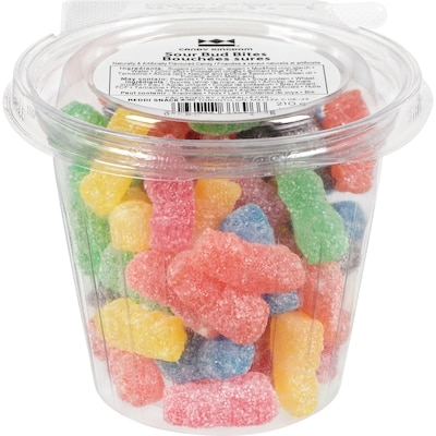 Johnvince Foods Naturally & Artificially Flavoured Candy Sour Bud Bites 210 g, $1.43/100g