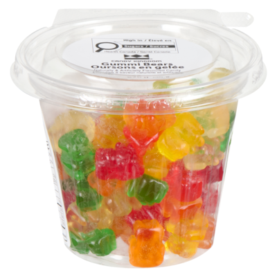 Johnvince Foods Naturally & Artificially Flavoured Candy Gummi Bears 225 g, $1.33/100g